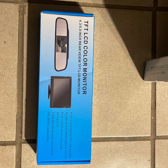 TFT LCD COLOR MONITOR 4.3 Inch Rear View TFT LCD MONITOR brand new - Picture 1 of 4